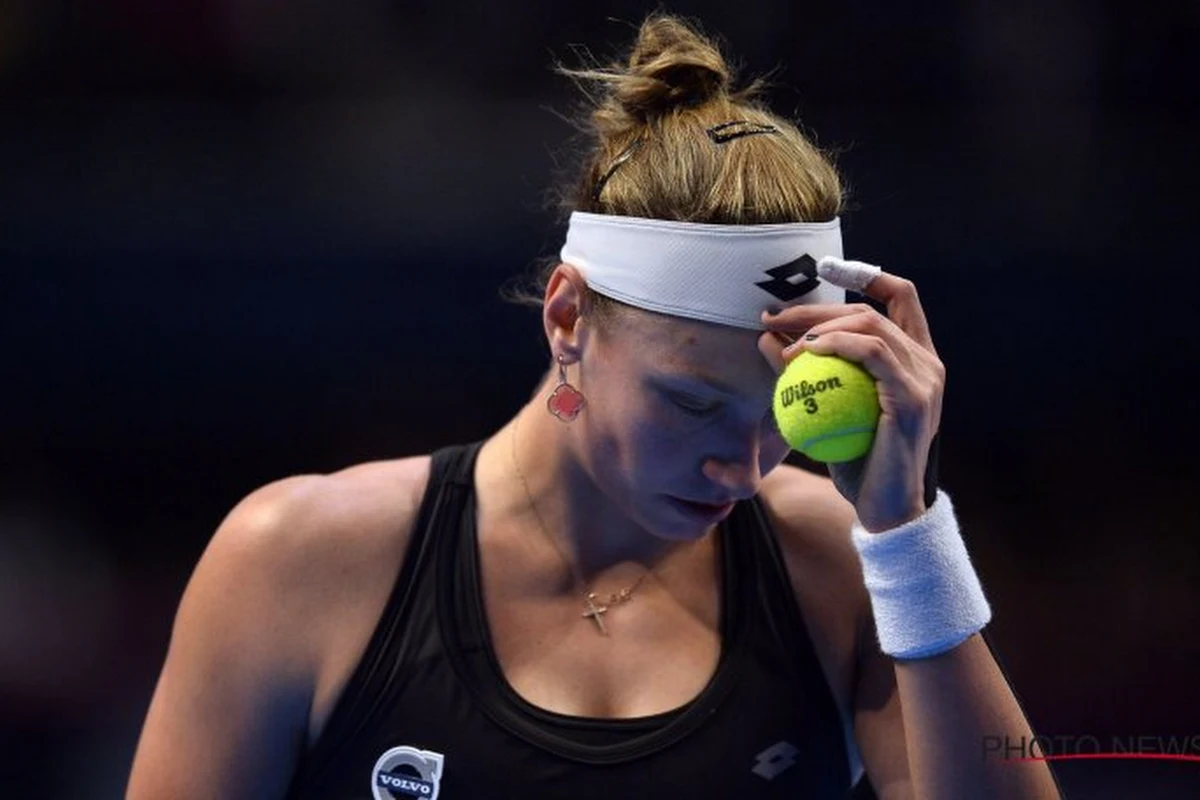 Yanina Wickmayer niet naar de laatste acht in Nürnberg