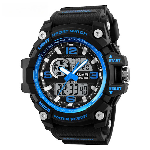 Title 5, Mens Sports Waterproof Electronic Watch Multif...