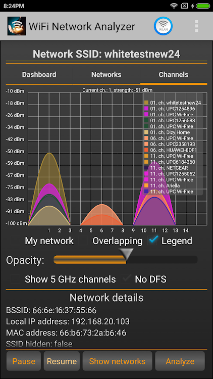 Wifi Analyzer Android Apps Appagg