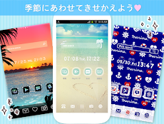 無料壁紙きせかえ★Homee アイコンもかわいいホームのおすすめ画像1