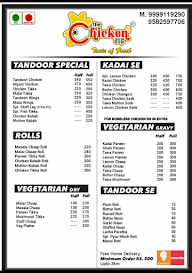 The Chicken Garh menu 1