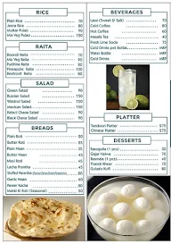 Kanha's menu 3