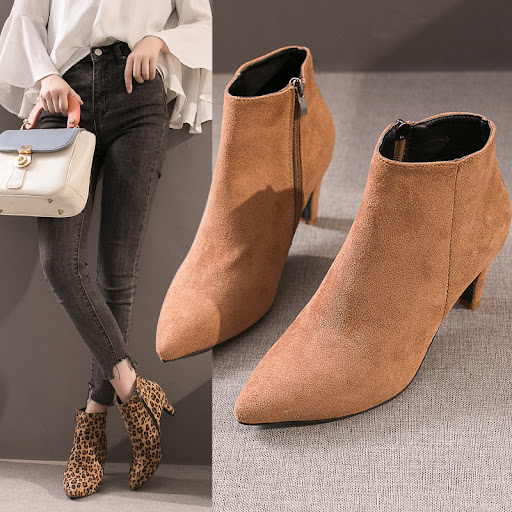 Title 1, Womens pointed toe stiletto mid-heel non-slip ...