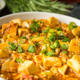 Spicy Soft Bean Curd with Minced Pork