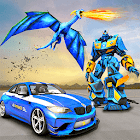 Police Dragon Robot Car Game 2.7