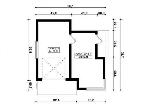 G296 - Rzut parteru