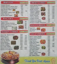 Shiva Hotel menu 3