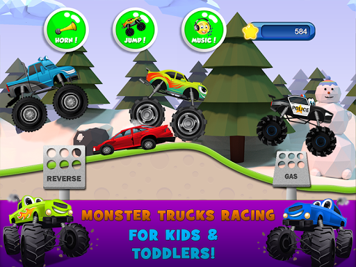 Monster Trucks Game for Kids 2