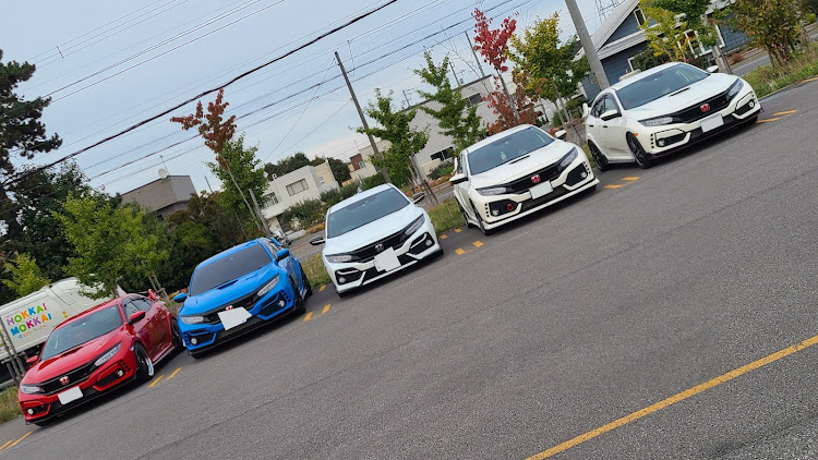 シビックのオフ会・10月も宜しくお願いします・シビック乗りとツーリングしたいです。・北海道に関するカスタム事例の投稿画像7枚目