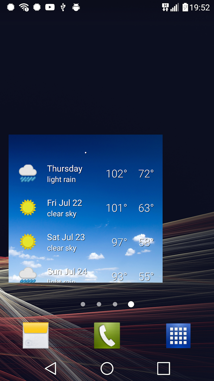 Riverside, CA - weather Screen 2