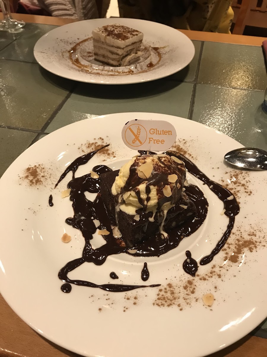 Gluten-Free Dessert at Da Nicola Gran Vía