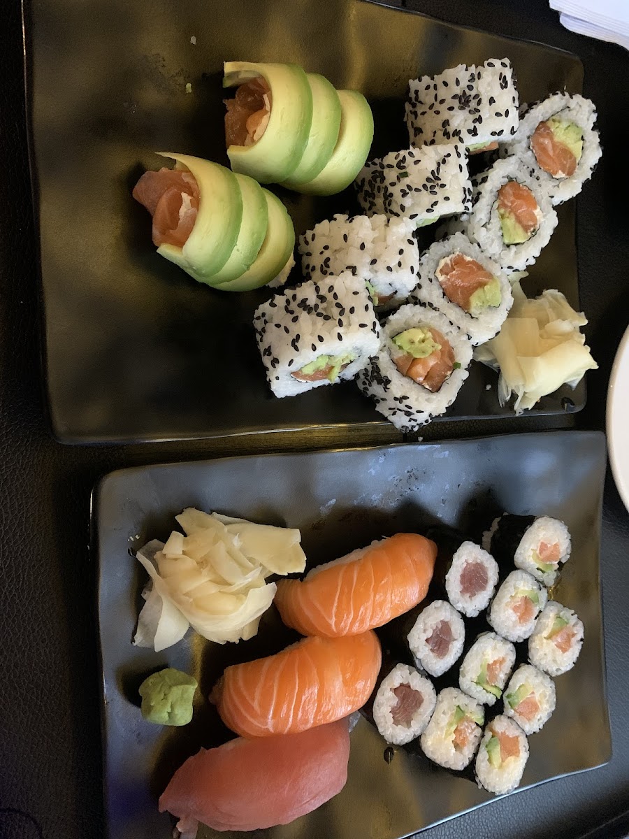 Gluten-Free at Kanpai Sushi