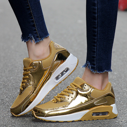 Title 4, Couples air cushion running shoes. Experience ...