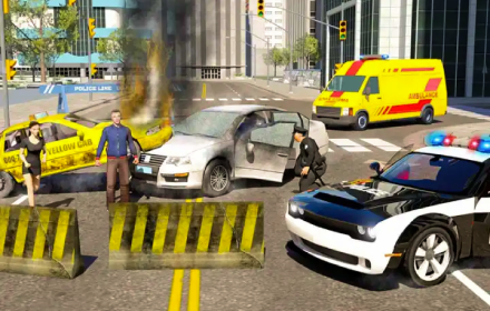 Police Car Cop Real Simulator Unblocked Game small promo image