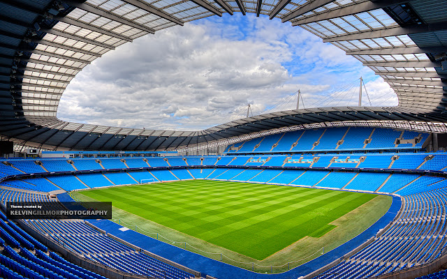 The Etihad Stadium - Manchester City FC chrome extension