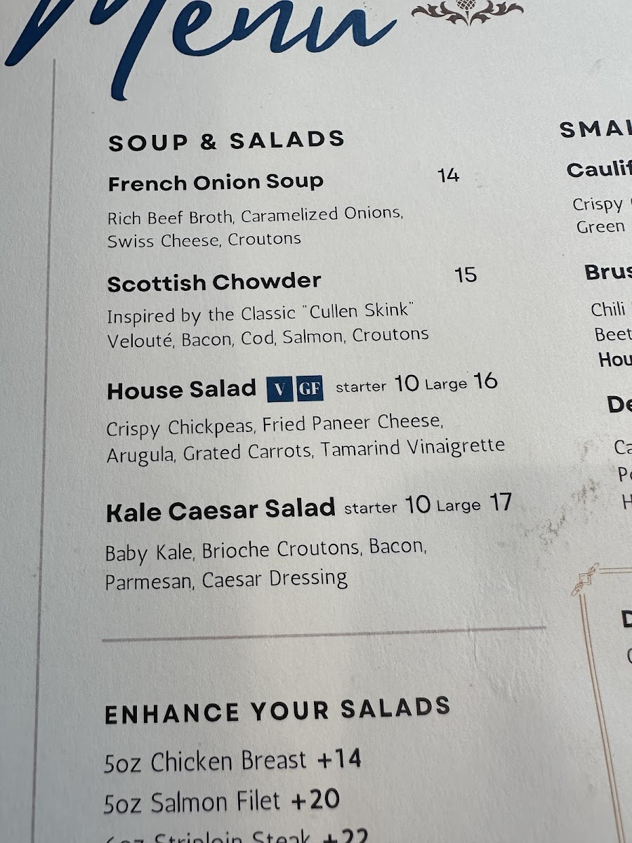 Other celiac option- salad