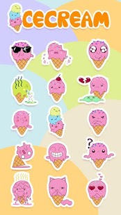How to mod GO Keyboard Sticker Ice cream lastet apk for bluestacks
