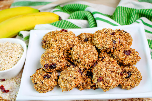 A platter of Clint's Hippie Cookies.