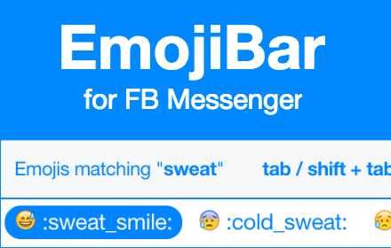 EmojiBar for Facebook Messenger Preview image 0