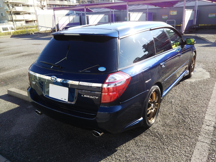 レガシィツーリングワゴンの洗車・どノーマル・オーディオ・ホイール交換に関するカスタム事例の投稿画像3枚目