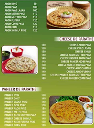 Abhi Paratha Wala menu 1