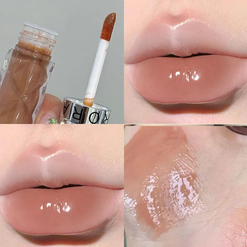 Heldere en hydraterende lichtgewicht gaze mirror lip glaze voor spiegelglans lippen. Zorgt voor zachte en gehydrateerde lippen!