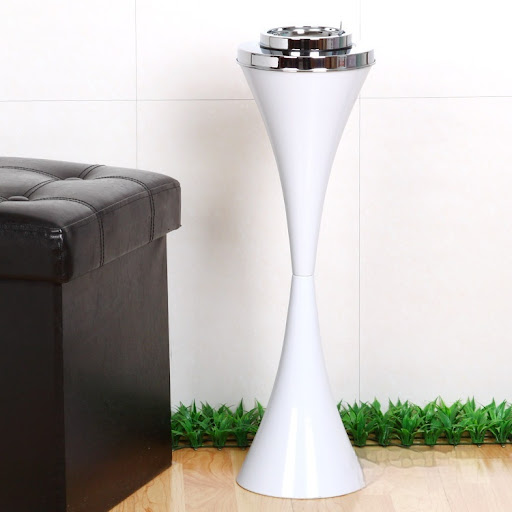 Title 5, Floor Fashion Vertical Large Ashtray with Lid f...