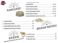 The American Connection Diner menu 2