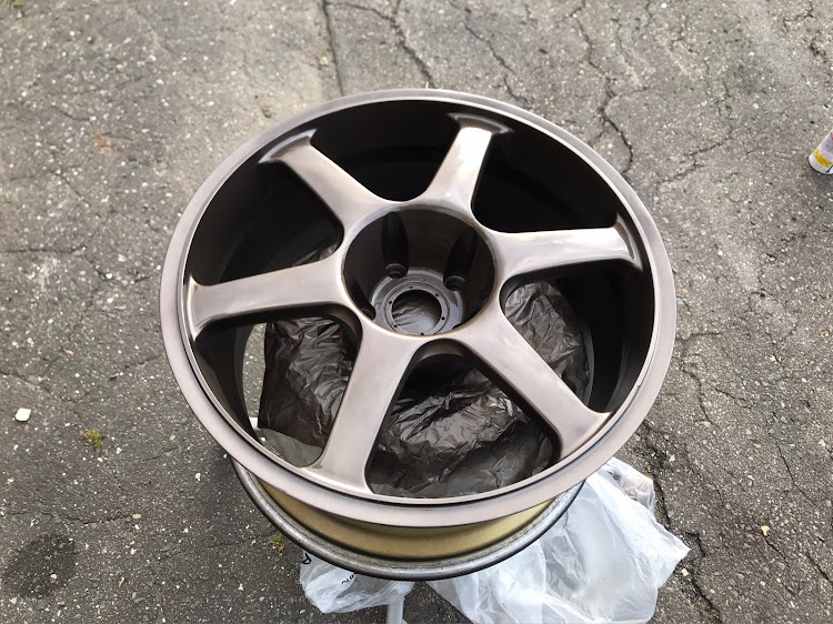 みっちゃんさんが投稿したホイールレストア・MODEL６・AVS・YOKOHAMAWHEEL・ブラウンメタリックの粋なヤツに関するカスタム事例の投稿画像10枚目