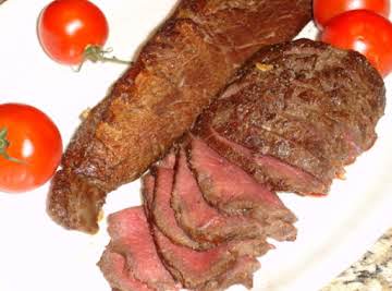 Tender Venison Loin (London Broil Style)