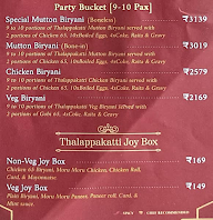 Dindugal Thalappakattu Biryani & Fast Food menu 5