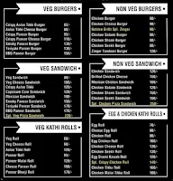 Golden Grillz menu 1