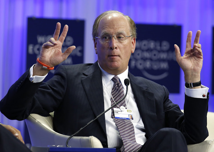 BlackRock CEO Larry Fink. Picture: BLOOMBERG