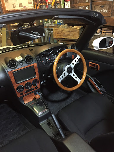 コペン L0kの木目シート 内装カスタム中 ダイノックシートに関するカスタム メンテナンスの投稿画像 車のカスタム情報はcartune