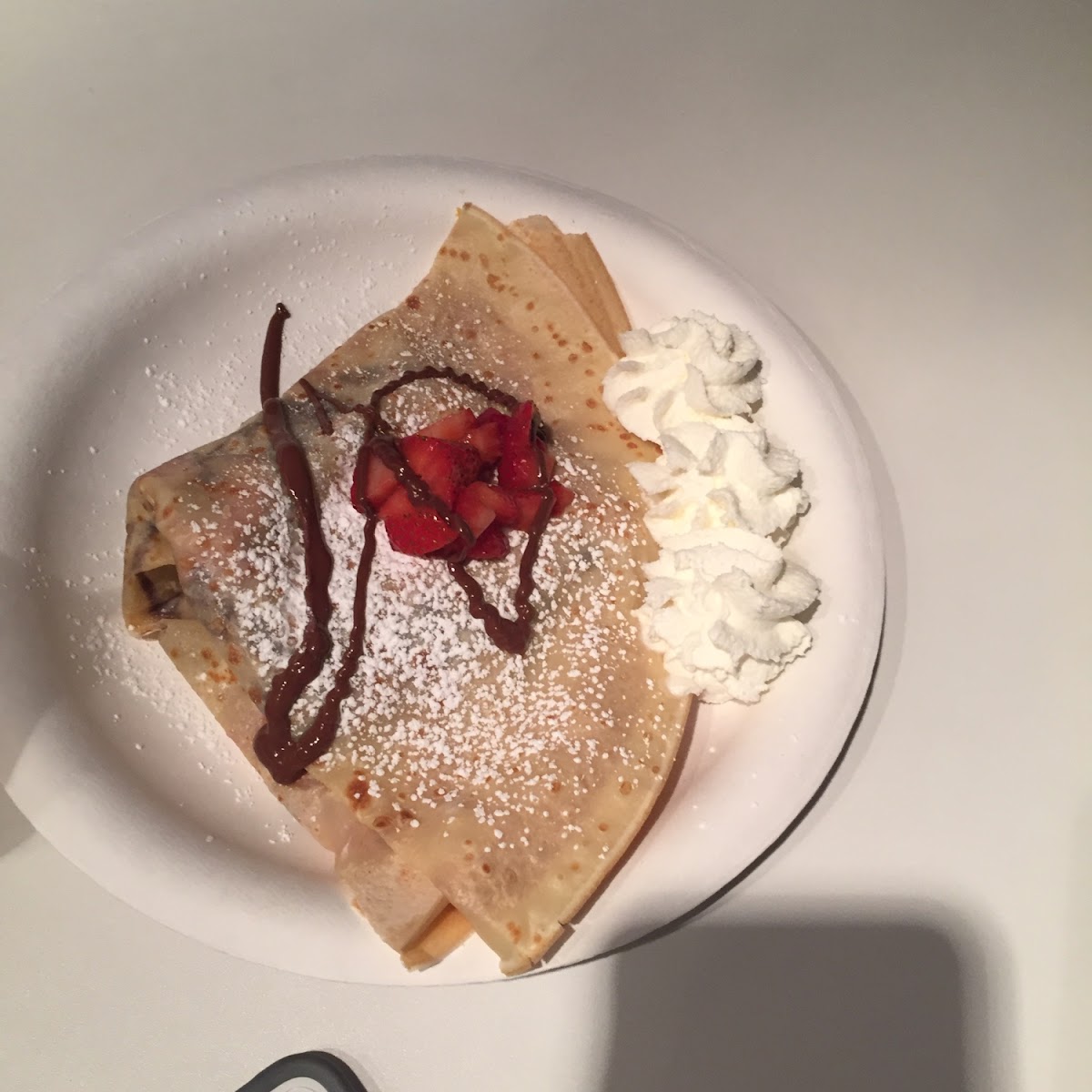 Strawberry Romance crepe