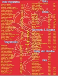 Chinese King menu 2