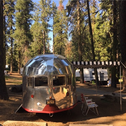 1955 SilverStreak Clipper Trailer Hire CA