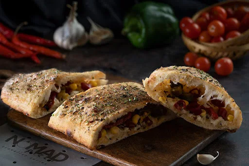 Vegetable Stuffed Garlic Pizza Sticks