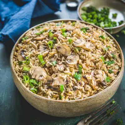 Veg Mushroom Fried Rice