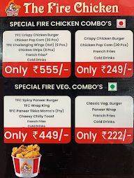 The Fire Chicken menu 2