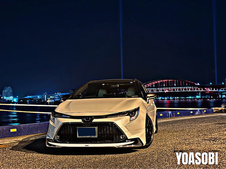 カローラツーリングのたくさんのいいね&コメントありがとうございます🤗・YOASOBI・夜に駆ける・新港inside out projectに関するカスタム事例の投稿画像1枚目