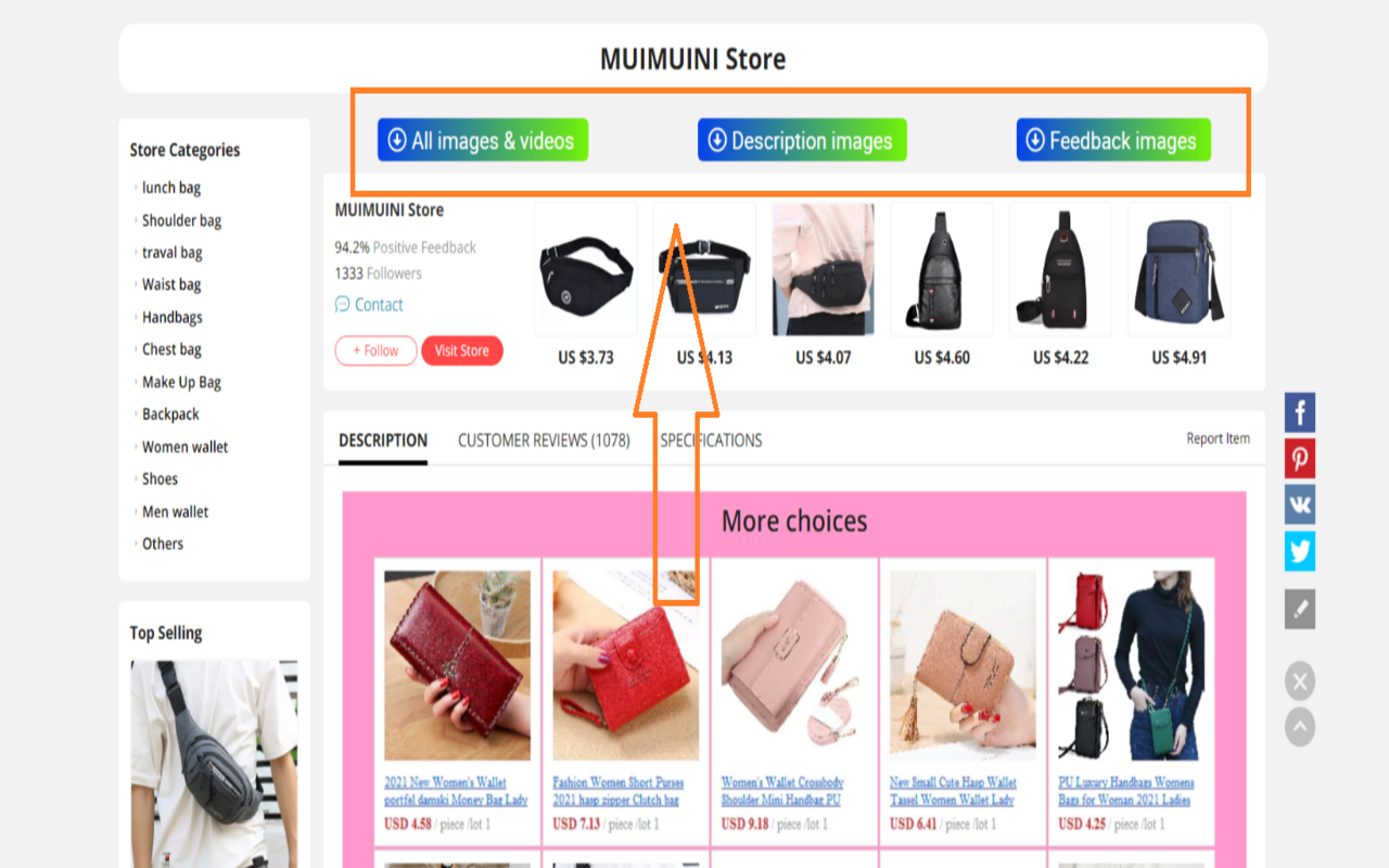 AliExpress Image & Video Downloader Preview image 4