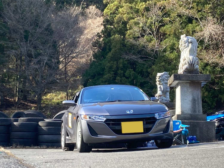 S660の身延4輪ジムカーナ・マイスターカップ・寒くて食わない・ターンが下手に関するカスタム事例の投稿画像1枚目