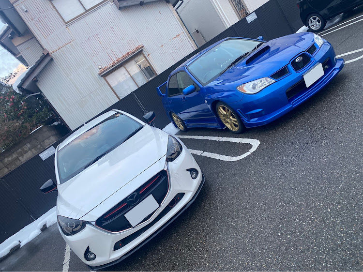 デミオの#ベストバイ2021・DIY・ドライブ・雪が積もったに関するカスタム事例の投稿画像1枚目