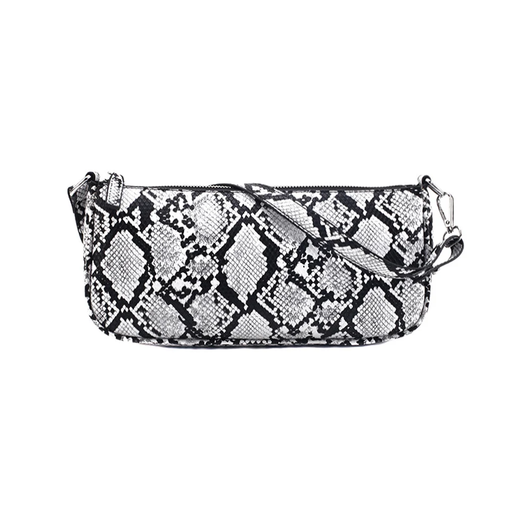 Title 2, Sac baguette femme imprimé serpent, un accessoi...