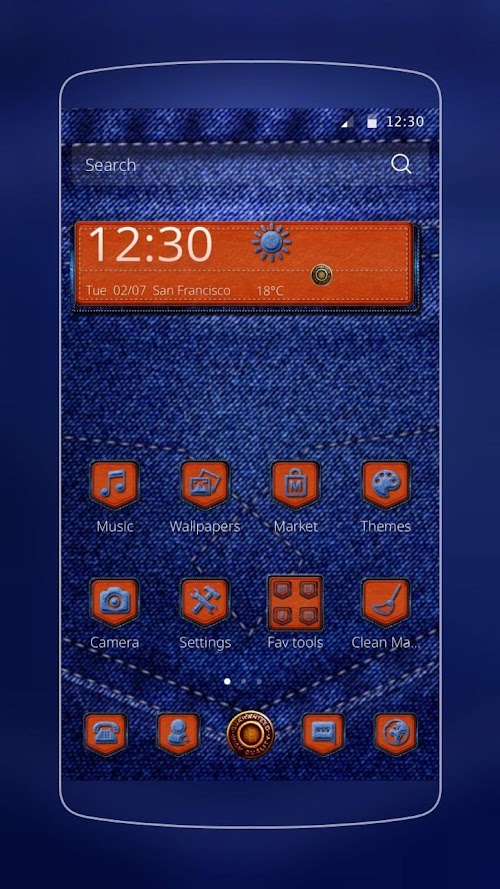 Android application Fabulous Jeans screenshort