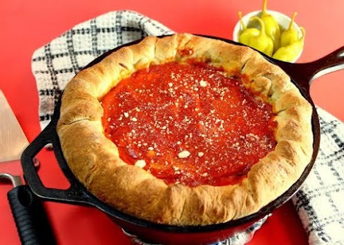 Sweet Home Chicago Style Deep Dish Pizza