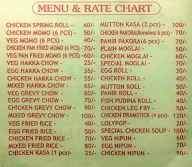 Chandni Chowk to China menu 1