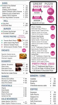 Eagle Boys Pizzeria & Cafe menu 3