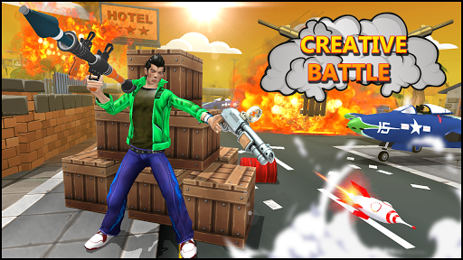 bataille créative: champs de bataille de tir APK MOD screenshots 6